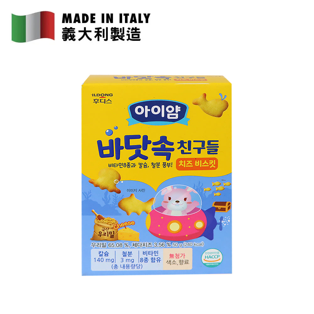 ILDONG 芝士味海洋動物造型餅 50克
