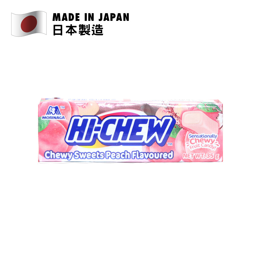 Morinaga HI-CHEW Premium Chewy Candy (Peach) 35g