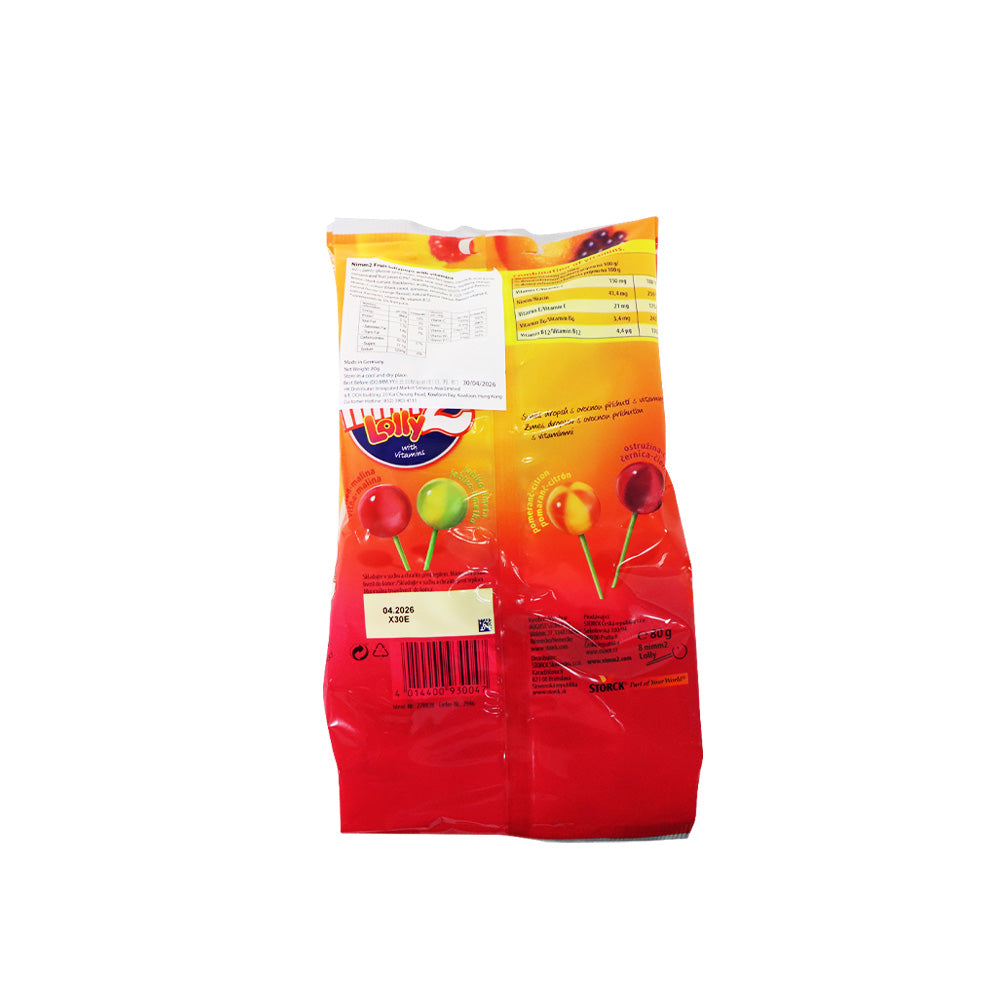 二寶 果汁棒棒糖 80克