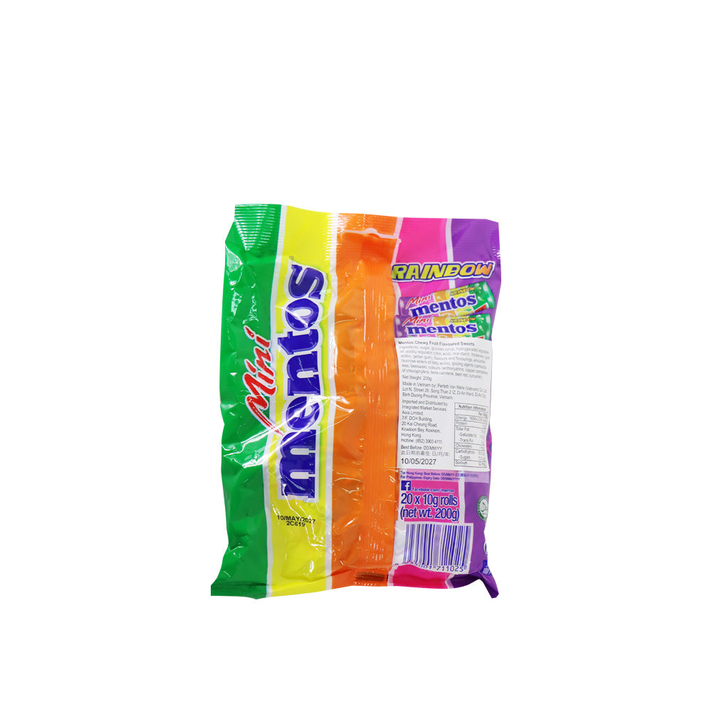 萬樂珠 袋裝彩虹雜果味迷你萬樂珠 200克