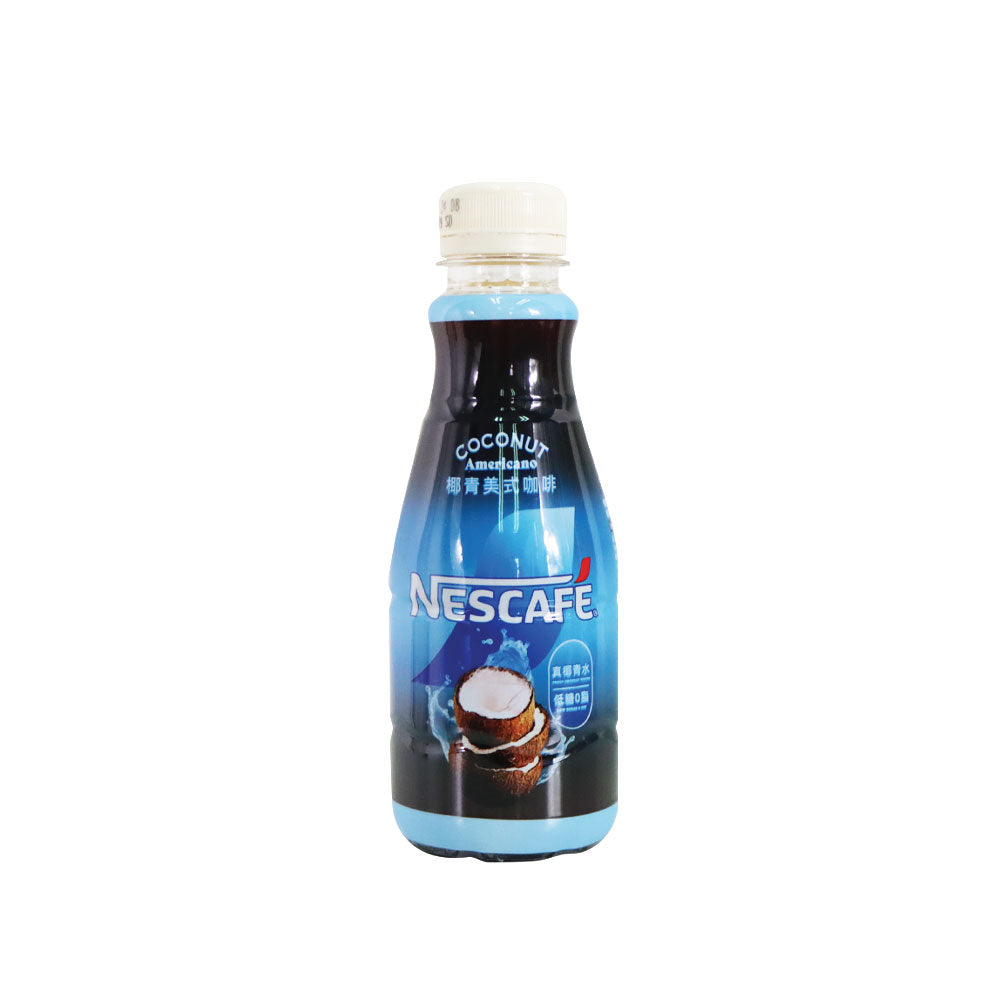 雀巢椰青美式咖啡瓶裝268亳升，低糖零脂椰香，香港製造, 最佳賞味期限：08/04/2026
