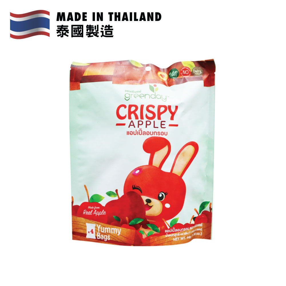 Greenday 開心水果農場 蘋果脆脆 (11克 x 4包)