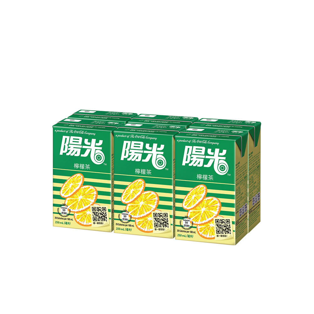 陽光 紙包檸檬茶 250亳升 (6包裝)