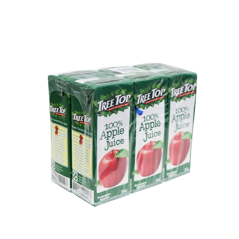 樹頂 100%純蘋果汁 (6盒裝) 200毫升