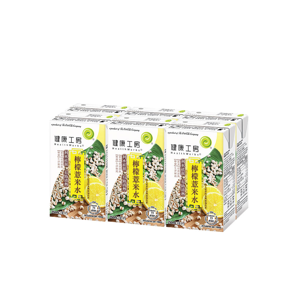 健康工房 檸檬薏米水 250亳升 (6包裝)