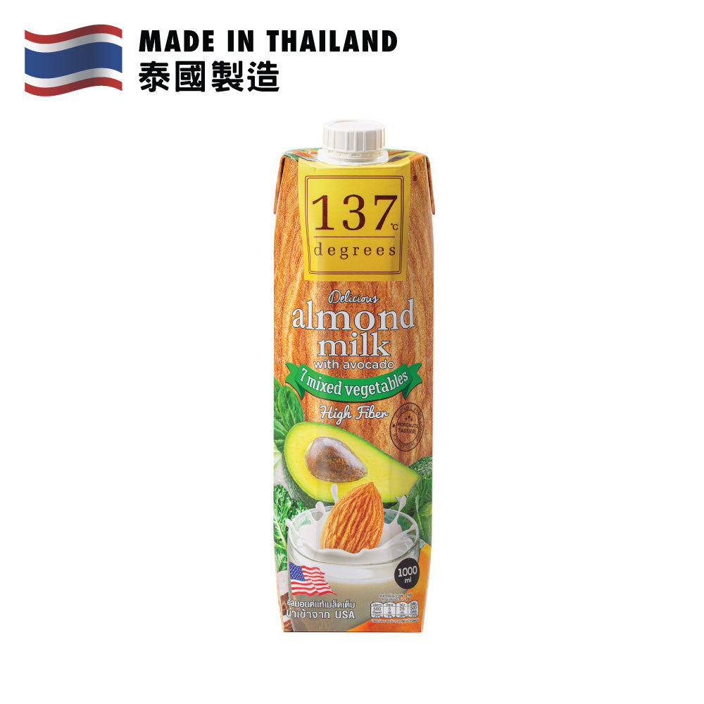 137°C degrees 牛油果蔬菜杏仁奶 1升