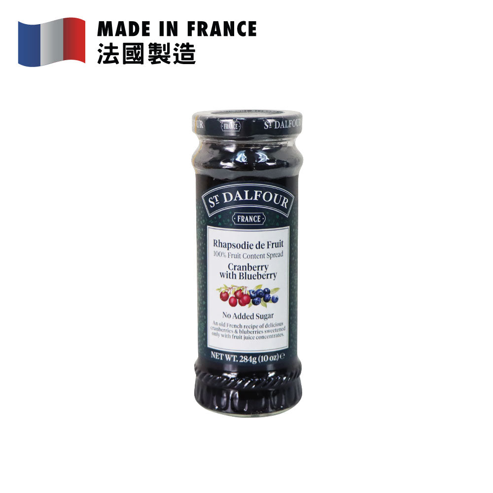 聖桃園 紅莓藍莓果醬 284克