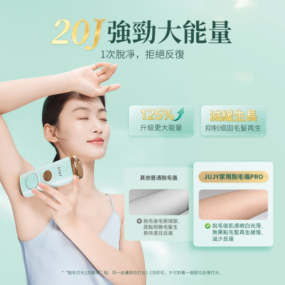 JUJY 8℃藍寶石冰點全身無痛嫩膚家用脫毛儀 PRO