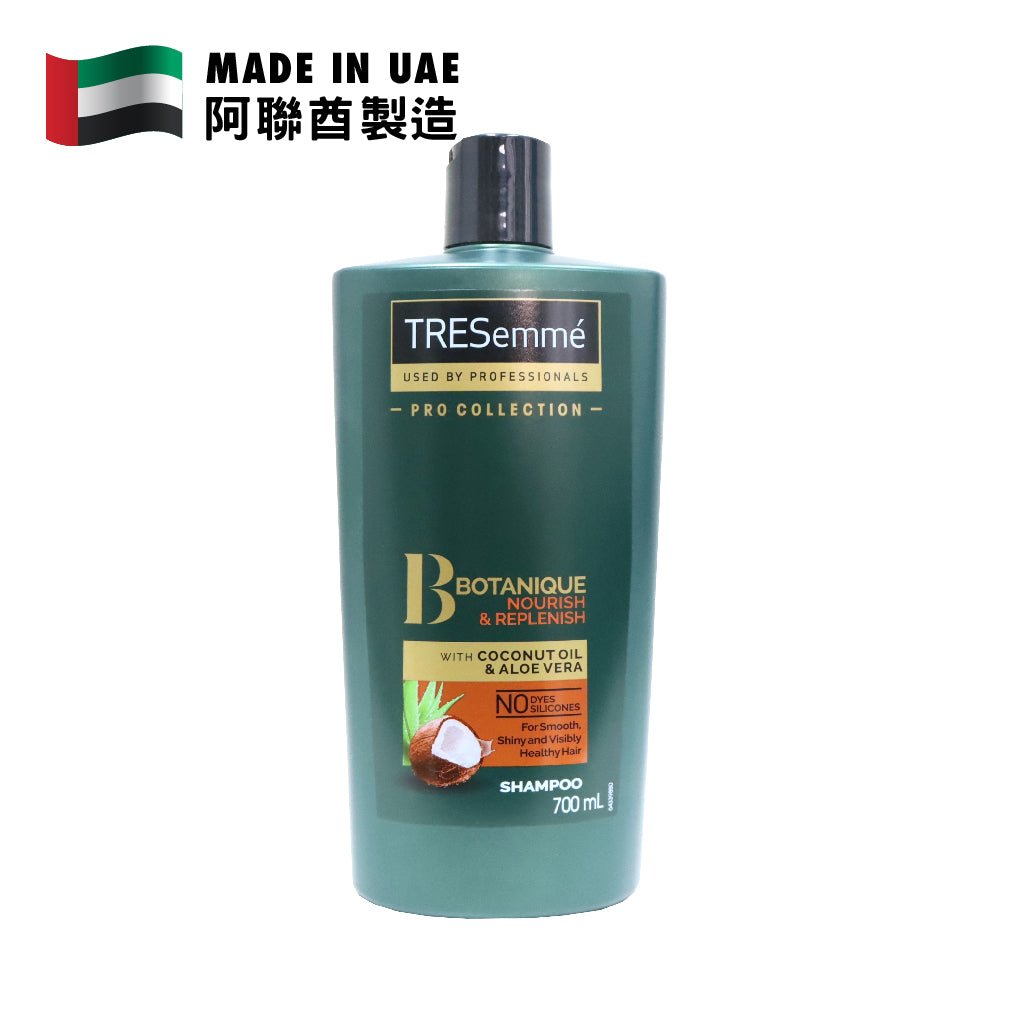 TRESemmé Botanique Nourish & Replenish Shampoo with Coconut Oil & Aloe Vera 700ml