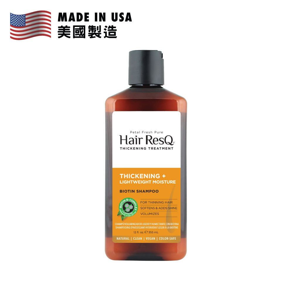Petal Fresh Hair ResQ Thickening + Lightweight Moisture Biotin Shampoo 355ml