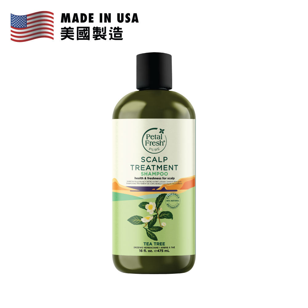 Petal Fresh Pure Scalp Treatment Shampoo with Tea Tree 475ml