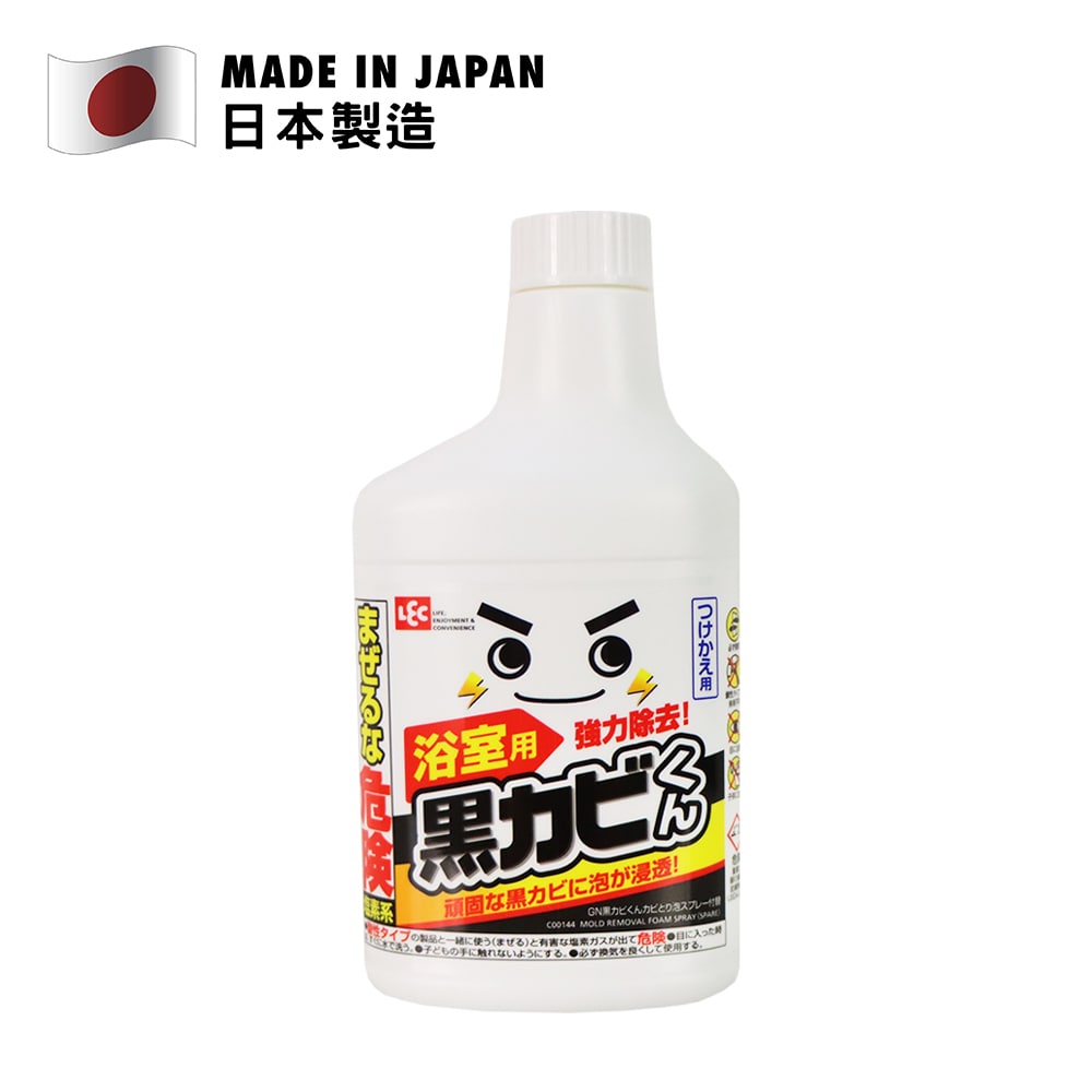 LEC 黑霉君浴室除霉清潔泡沫補充裝 400毫升