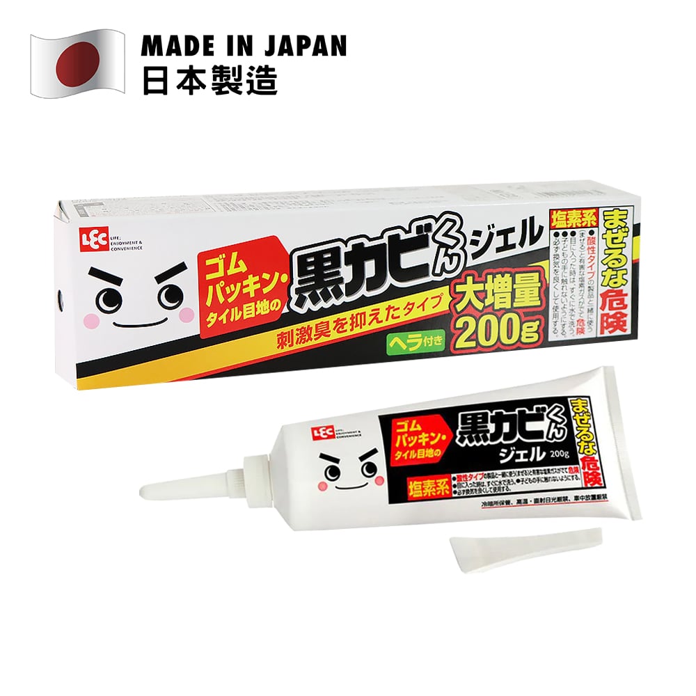 LEC 黑霉君除霉清潔凝膠(連刮片) 200克