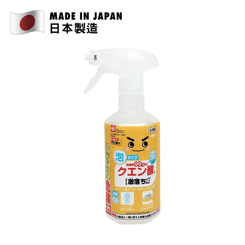 LEC 激落君檸檬酸清潔泡沫 400毫升