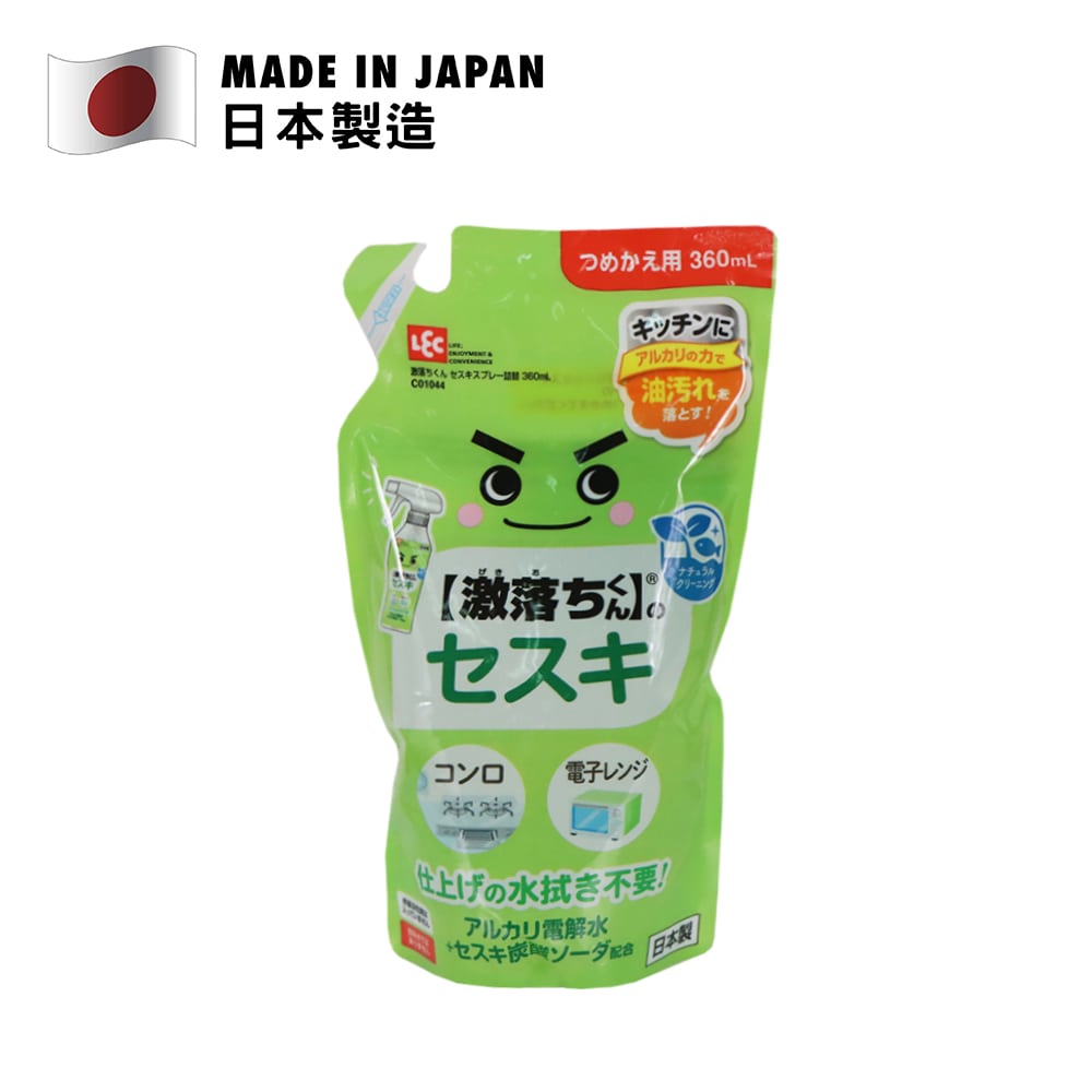 LEC 激落君碳酸鈉電解水補充裝 360毫升 (水劑)