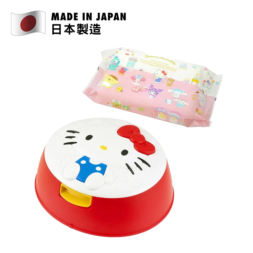 LEC Hello Kitty 99.9% 純水濕紙巾 80片裝連盒