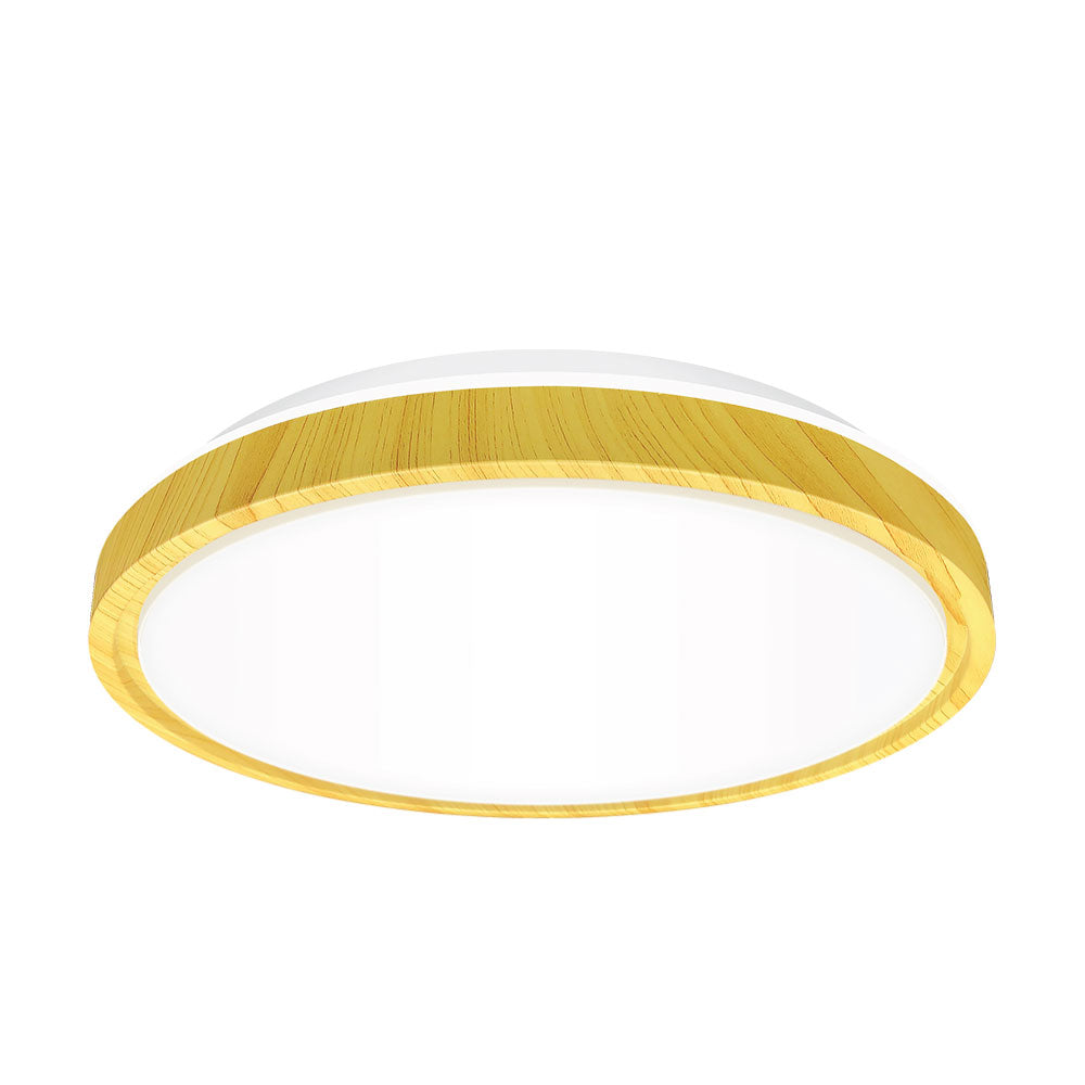 Sunshine CLW2-R-48W LED遙控天花燈吸頂燈 (原木色厚框款)