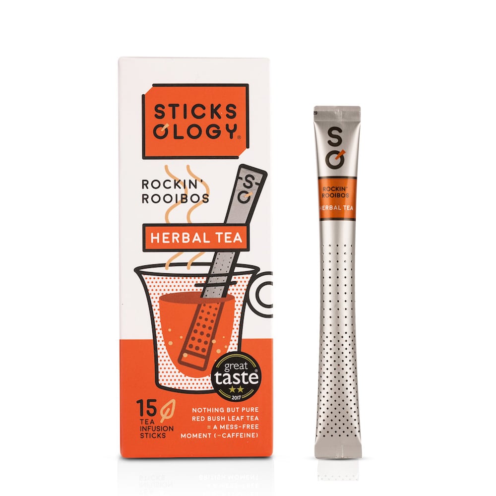 Sticksology Rockin' Rooibos Herbal Tea (15 pcs)