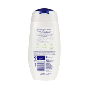 Nivea 妮維雅 羊絨果香沐浴露 包裝背面