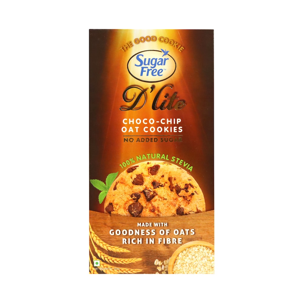 Sugar Free D&#39;lite Choco-Chip Oat Cookies 150g