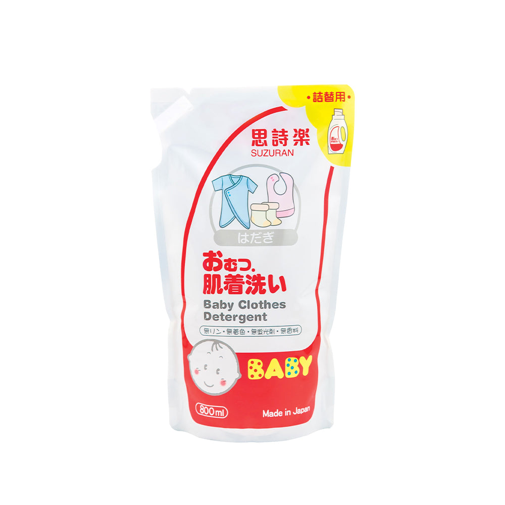 Suzuran Baby Clothing Detergent Refill (800 ml)