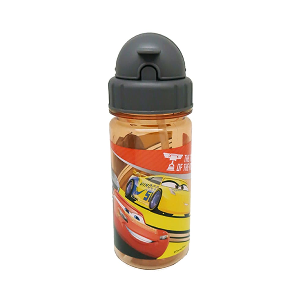 Cars Water Bottle W/Straw 250 ml
