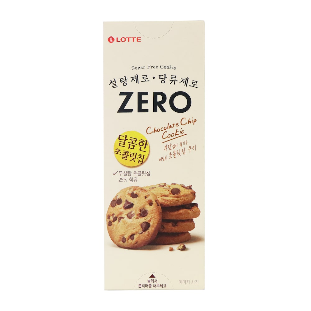LOTTE Zero Chocolate Chip Cookie 84g