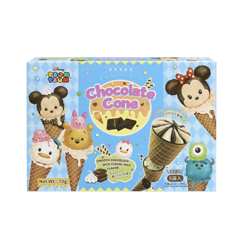 Tsum Tsum Chocolate Cone 70g