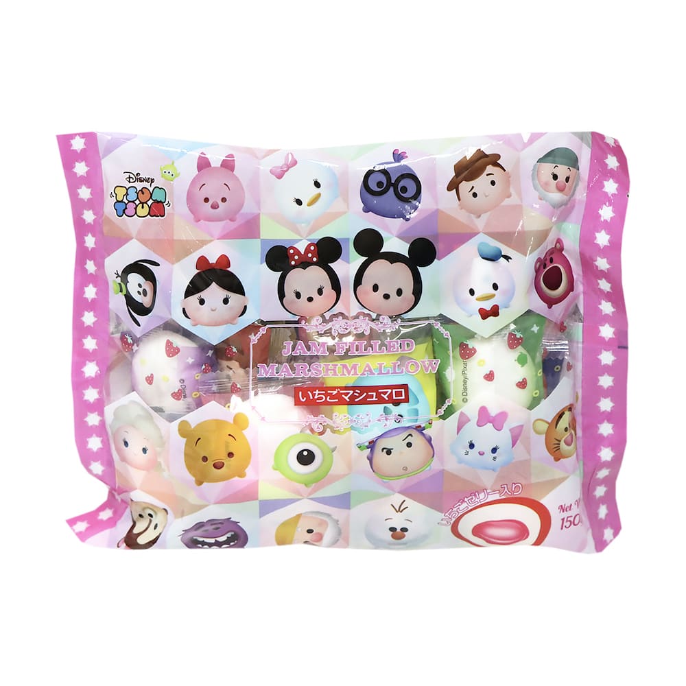 Tsum Tsum 草莓夾心棉花糖 150g