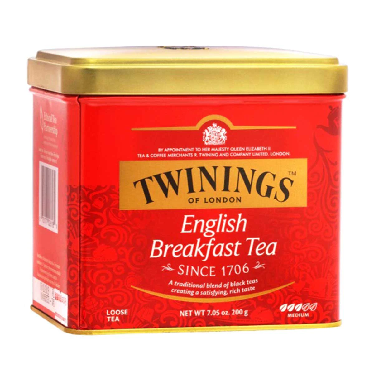Twinings English Breakfast Black Loose Tea (200g)