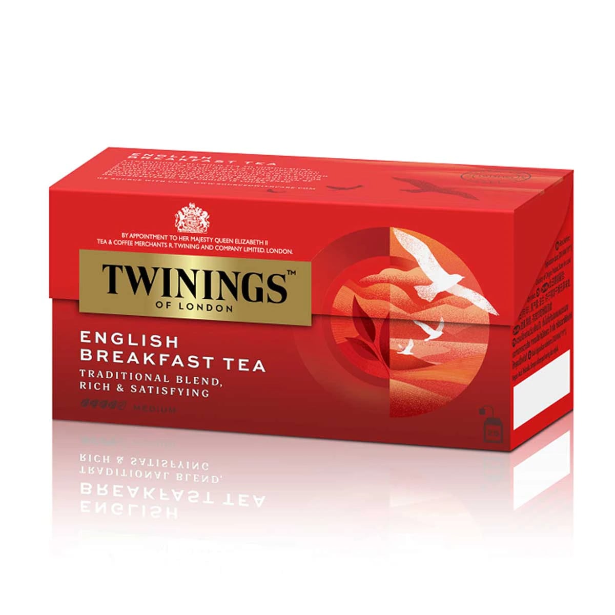 Twinings English Breakfast Black Tea 25 Bags (2 g)