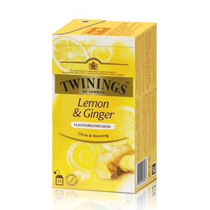 Twinings川寧 檸檬乾薑花草茶茶包 (25片獨立包裝)