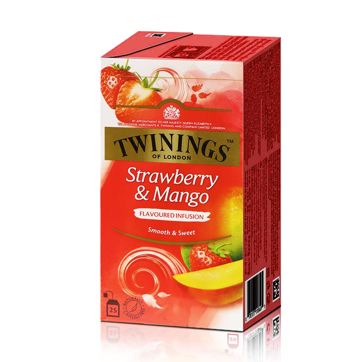 Twinings Strawberry & Mango Tea 25 Bags (2 g)