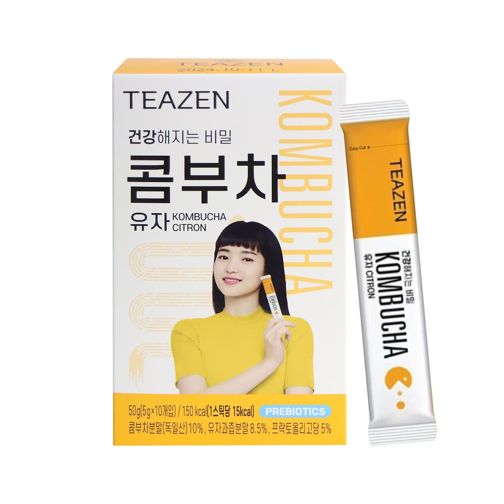 Teazen 紅茶菌排毒瘦身茶(柚子味)10支