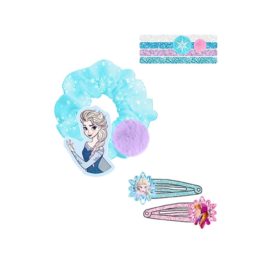 Frozen Hair Pins and Rings Set (7 pcs)