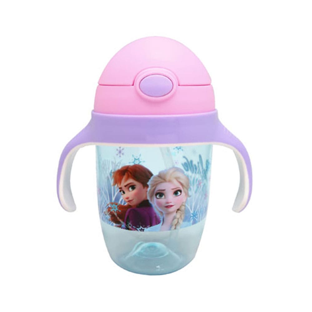 Frozen Child Plastic Cup W/Straw 360 ml