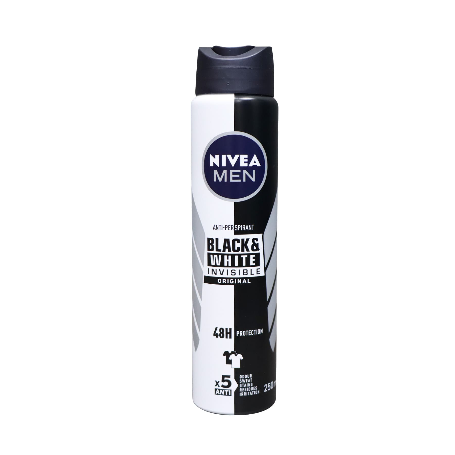 Nivea Men Black & White Antiperspirant 250ml