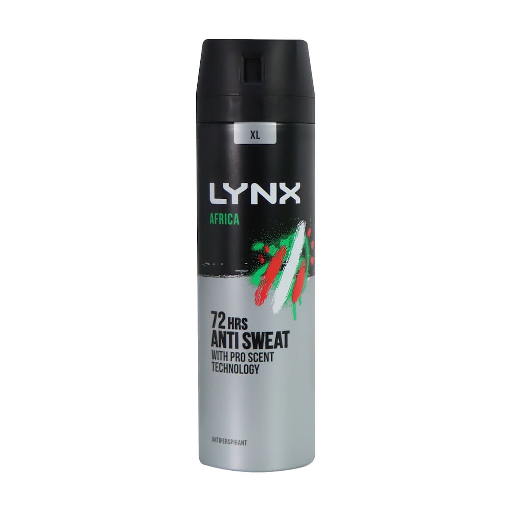 Lynx 72H Anti-Perspirant 200ml (Africa)