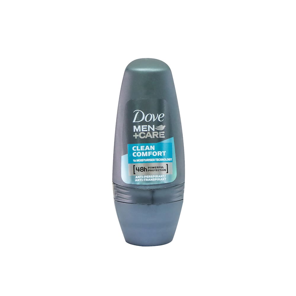 Dove Men+ Care Clean Comfort Roll On Deodorant 50ml