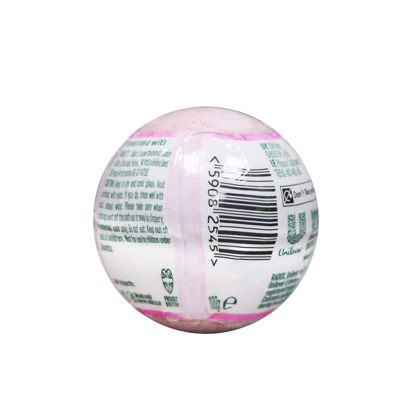 Radox 礦物成分浸浴汽泡彈 100g (紅桑子味)