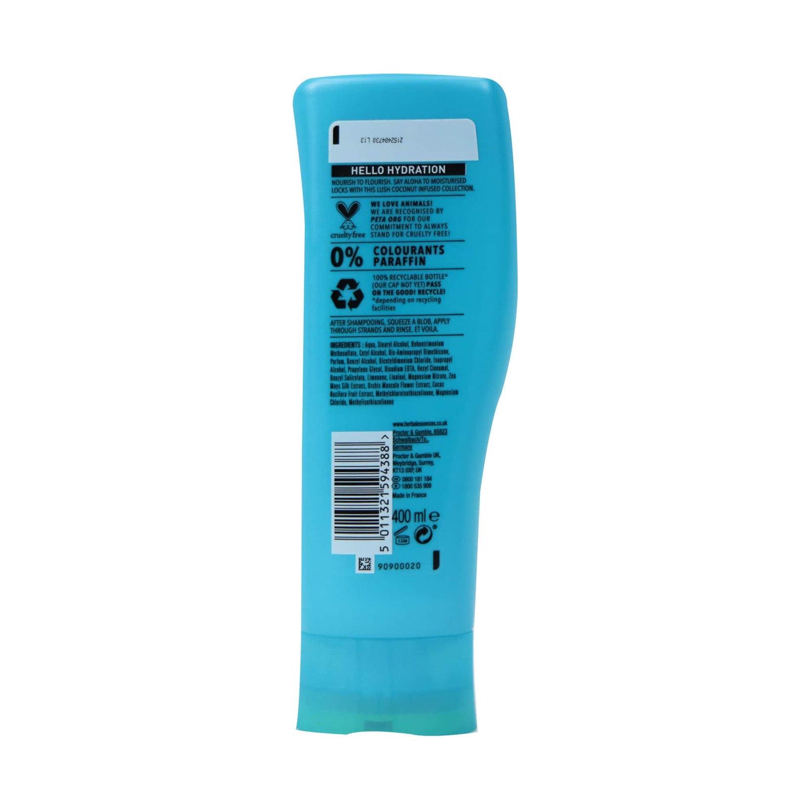 [P&G] Herbal Essences Hello Hydration with Coconut Extract Conditioner 400ml