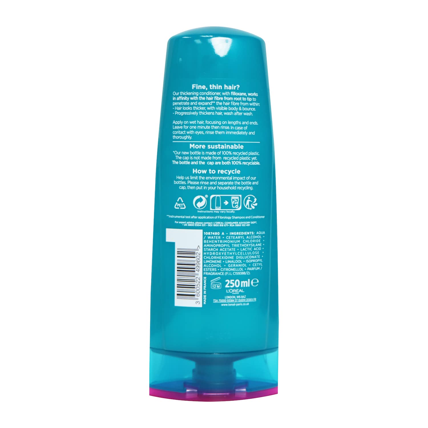 L'Oréal Paris Elvive Fibrology Thickening Conditioner 250ml