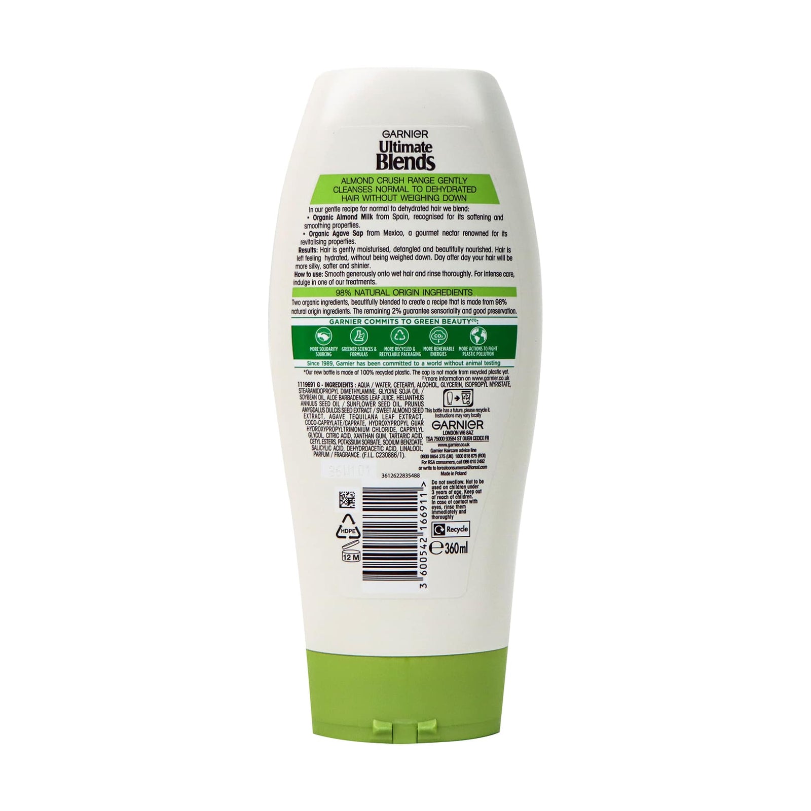 [BB] Garnier Ultimate Blends Almond Milk Conditioner 360ml