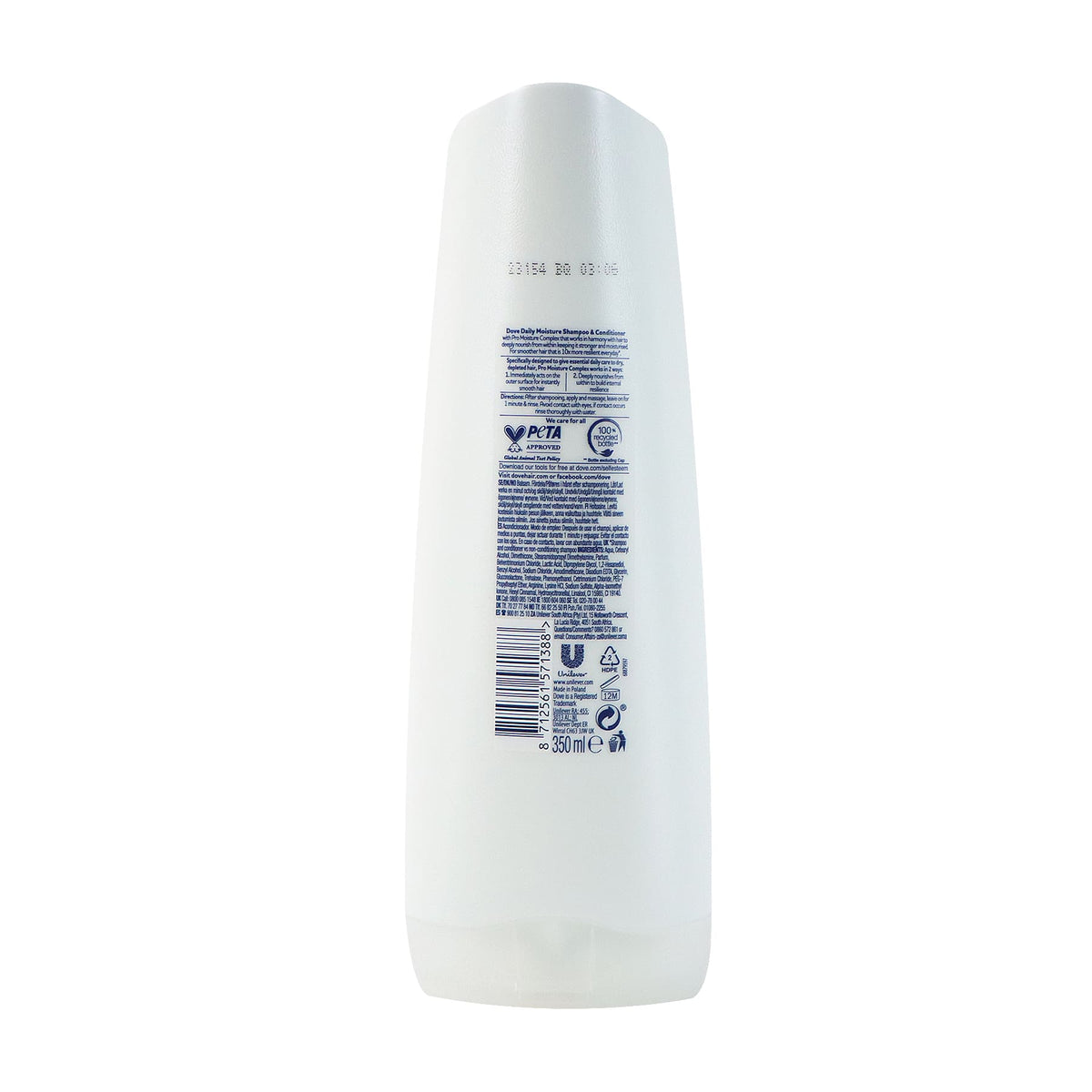 Dove 多芬 清柔水潤護髮素 350毫升