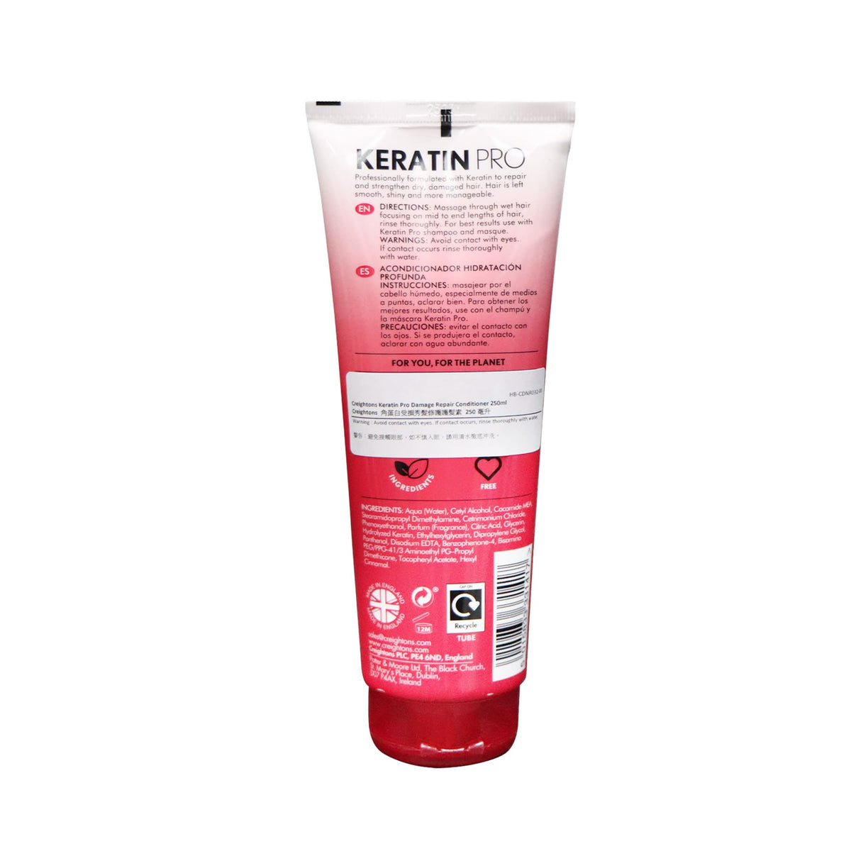 Creightons Keratin Pro Damage Repair Conditioner 250ml