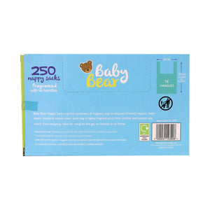 Baby Bear 尿片收集即棄袋 250個 (淡香)