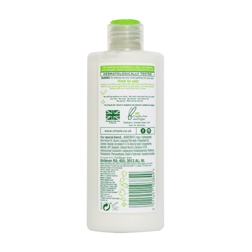 Simple Purifying Cleansing Lotion 200ml