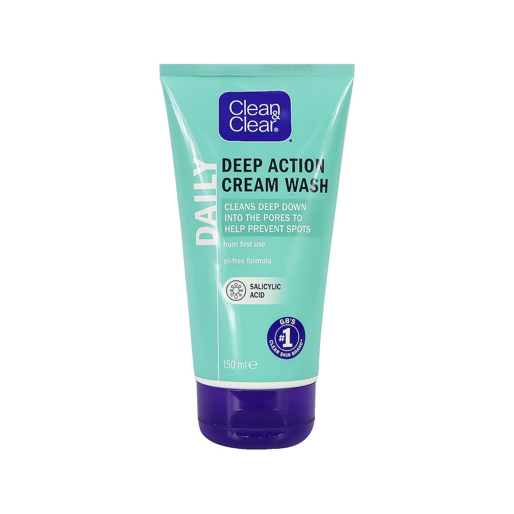 Clean & Clear Deep Action Cream Wash 150ml