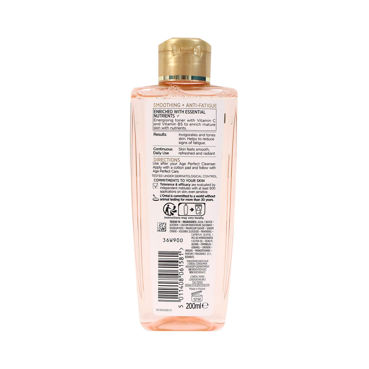 [BB] L'Oréal Paris Age Perfect Refreshing Toner 200ml