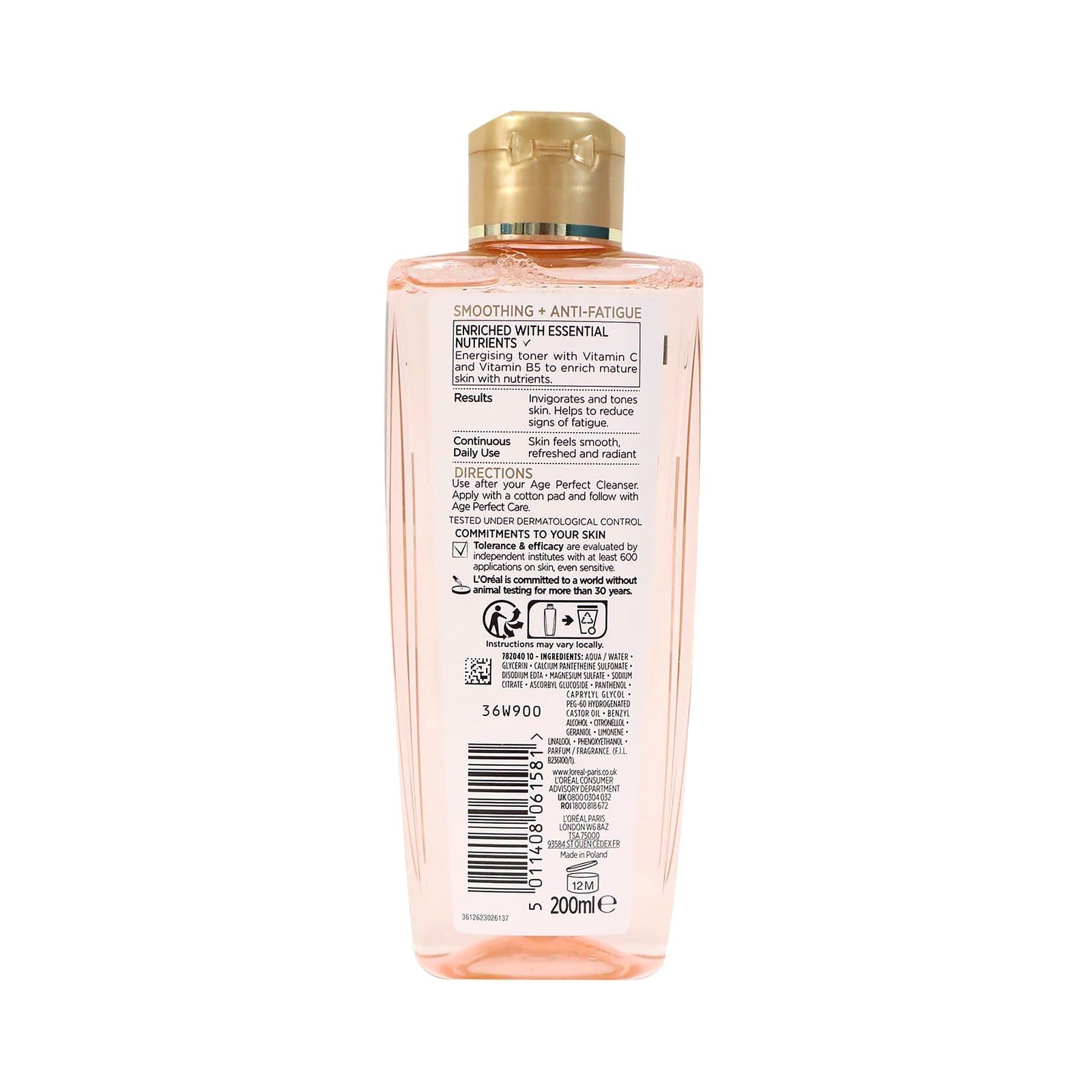 [BB] L'Oréal Paris Age Perfect Refreshing Toner 200ml